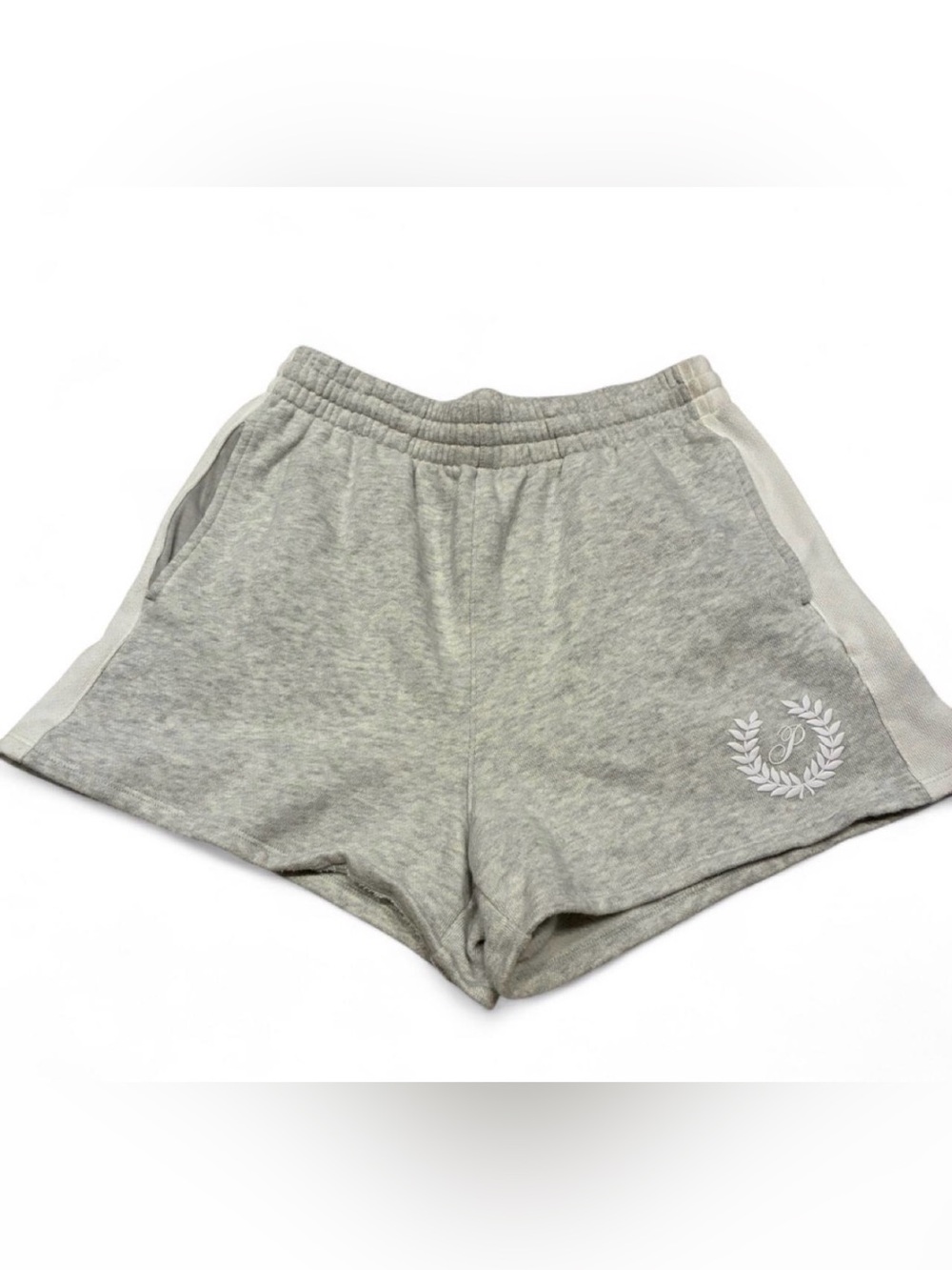 Victoria's Secret PINK Light Heathered Gray Sweat Shorts